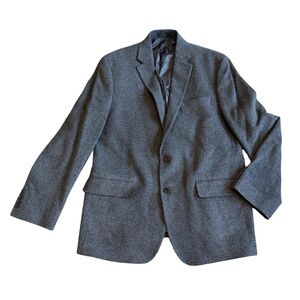 Lauren Ralph Lauren Black Label Dark Blue Button-Down Blazer Sport Coat Size 42R